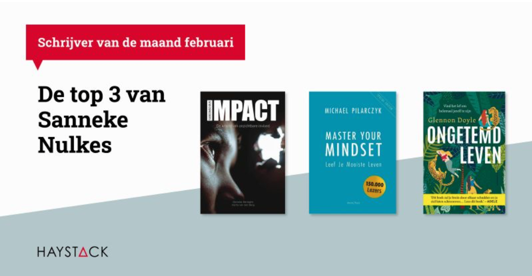 Schrijver van de maand: Sanneke’s leestips